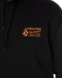 Volcom VWW Pullover Fleece Hoodie - Black -Cheap Bisley || CATerpillar || UNIT Store volcom a4102098 black 5