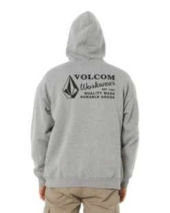 Volcom VWW Pullover Fleece Hoodie - Heather Grey 10 Volcom VWW Pullover Fleece Hoodie - Heather Grey -Cheap Bisley || CATerpillar || UNIT Store volcom a4102098 hgr 4
