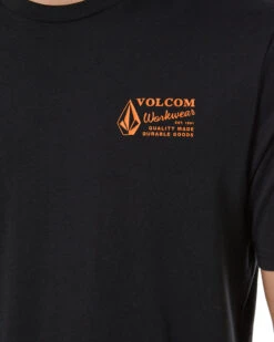 Volcom VWW SS Tee - Black -Cheap Bisley || CATerpillar || UNIT Store volcom a5002097 black 5