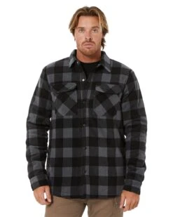 Volcom Bowered Fleece LS - Pewter