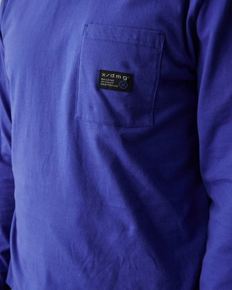 X41/Long Sleeve Tee - Electric Purple 10 X41/Long Sleeve Tee - Electric Purple - Image 8